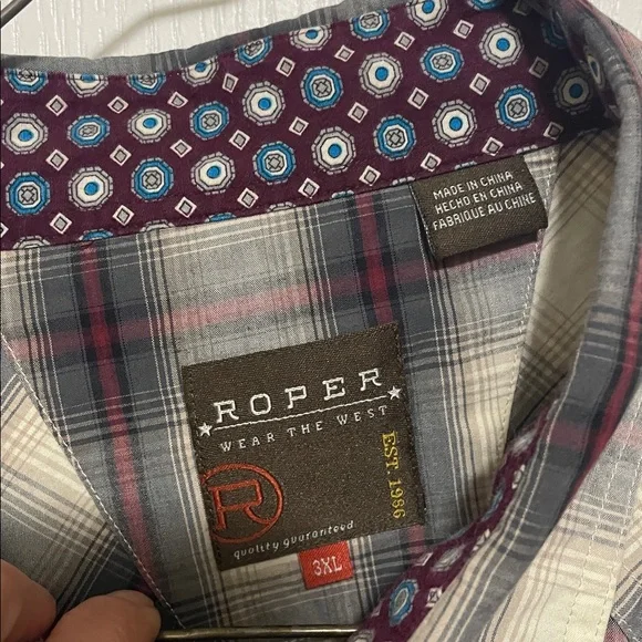 Men’s Roper Snap Shirt - Picture 2 of 5